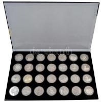 Máltai Lovagrend 2004. 100L "Csatlakozás az EU-hoz" 28db emlékpénz szettben és "Egyes...