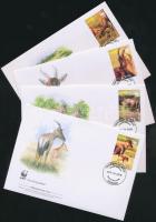 2006 WWF antilop sor Mi 4433-4436 4 FDC