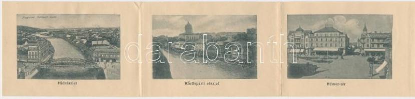 Nagyvárad, zsinagóga, hibás leporellolap / synagogue, damaged leporellocard