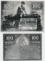 DN 3db korona bankjegy tervezet fotói, 100K és 1000K (140x97mm/159x115mm/210x140mm)