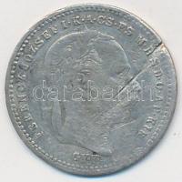 1870KB 20kr Ag "Ferenc József" T:3,3-