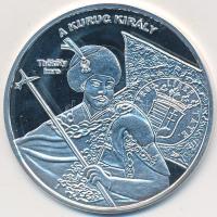 DN "Nemzetünk nagyjai - Thököly Imre" Ag emlékérem tanúsítvánnyal (10,37g/0.999) T:PP