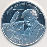 DN "Nemzetünk nagyjai - Kölcsey Ferenc" Ag emlékérem tanúsítvánnyal (10,37g/0.999) T:PP