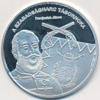 DN "Nemzetünk nagyjai - Damjanich János" Ag emlékérem tanúsítvánnyal (10,37g/0.999) T:PP