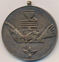 DN "Magyar Szakácsok és Cukrászok Szövetsége" Br emékérem füllel (48mm) T:2-