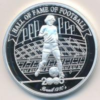 Uganda 2006. 2000Sh Ag "A labdarúgás halhatatlanjainak csarnoka - Brazília 1980-as évek/Zico&qu...