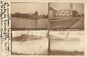 Pozsony, vár, gőzhajó / castle, steamship, photo