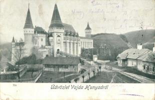 Vajdahunyad, vár / castle (small tear)