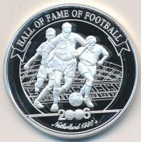 Uganda 2006. 2000Sh Ag "A labdarúgás halhatatlanjainak csarnoka - Hollandia 1990-es évek/Ronald...