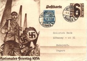 1934 NSDAP working class propaganda / Nationaler Feiertag Ga. (EB)
