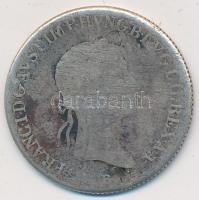 1833B 20kr Ag "I. Ferenc" T:3-