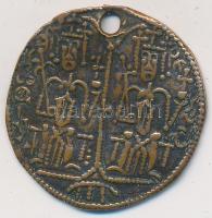 1172-1196. Rézpénz Cu "III. Béla" (2,93g) T:2- ly., hullámos lemez
Huszár 72., Unger I.:11...