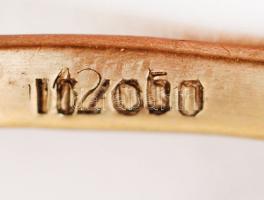 Lornyon, aranyozott fém, szépen nyílik