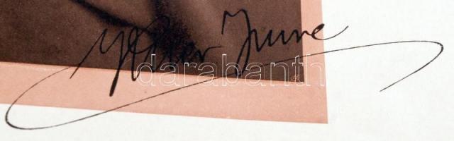 1909 Kner Imre(1890-1944) nyomdász képe és nyomtatott aláírása(Duplex-autotypia) a Grafikai Szemle m...