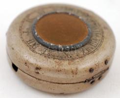 cca 1900 óratok, alpakka, d:4,5cm