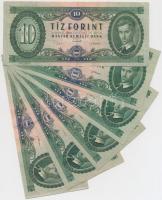 1960-1969. 10Ft (6x) + 1969-1975. 20Ft (8x) + 1983. 50Ft (2x) T:II,II-,III szép papír