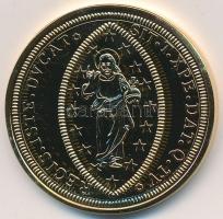 DN "Történelmi aranypénzek - Giovanni Mocenigo 1763-1778. 50 Zecchin" aranyozott rézötvöze...