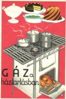 Gáz a háztartásban / gas advertisement