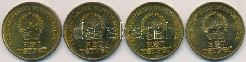 Mongólia 1971. 1T Al-Br "Forradalom 50. évfordulója" (4x) T:2
Mongolia 1971. 1 Tugrik &quo...