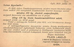 Hintsünk magyaróvári műtrágyát! / Hungarian fertilizer advertisement (EK)