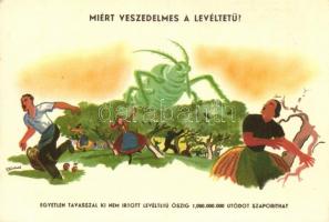 Miért veszedelmes a levéltetű? / agricultural propaganda