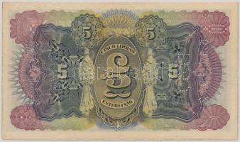 Mozambik 1934. 5L perforálva T:III
Mozambique 1934. 5 Libras with perforation C:F