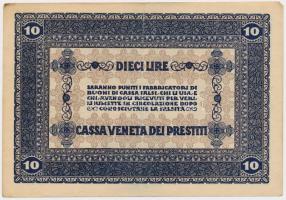 Olaszország/Velence/osztrák-magyar megszállás 1918. 10L T:II-
Italy/Venice/Austrian-Hungarian occupa...