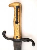 1871 Solingen M. Mauser porosz gyalogsági szurony, díszdobozban, leírással, szép állapotban /

1871 ...