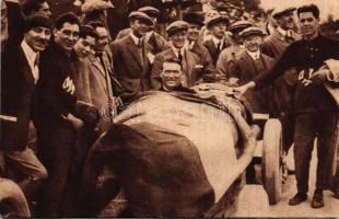 1925 Grand Prix dEurope; Ascari dopo la vittoria / Ascari after the victory
