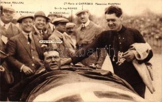 1925 Grand Prix d'Europe; Ascari subito dopo la vittoria / Ascari just after the victory