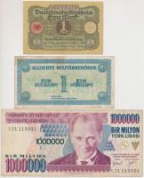 Vegyes: Németország / Weimari Köztársaság 1920. 1M + Ausztria / Szövetséges megszállás 1944. 1Sch + ...