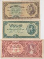 12db-os vegyes magyar pengő bankjegy tétel T:vegyes