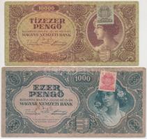 12db-os vegyes magyar pengő bankjegy tétel T:vegyes