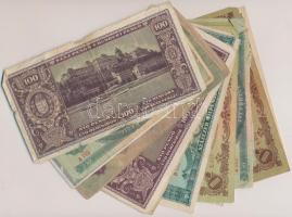 30db-os vegyes pengő, adópengő, forint bankjegy T:vegyes