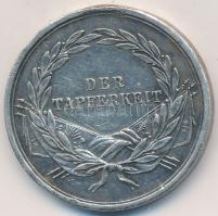 1914. "Ferenc József II. osztályú Ezüst Vitézségi Érem" Ag kitüntetés mellszalag és fémjel...