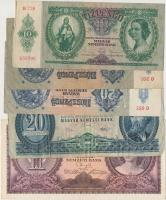 30db-os vegyes magyar és külföldi bankjegy tétel T:vegyes
30pcs of various banknotes C:mixed