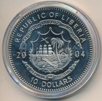 Libéria 2004. 10$ "Szabadság pillanatai-Trójai háború Kr.e. 1250" multicolor T:PP ujjlenyo...
