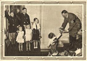 Hitler, children, 6+19 Ga. (fa)