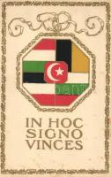 In hoc signo vinces / Flags of the Central Powers, WWI propaganda (fl)