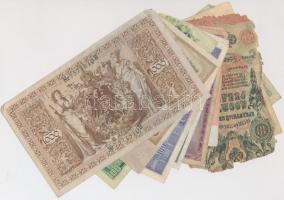 30db-os vegyes külföldi bankjegy, közte német, román, csehszlovák, orosz bankjegyek T:vegyes
30pcs o...