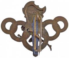 Vincze Dénes (1914-1972) DN Olimpia kitűző (21x25mm) T:2-