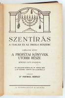 Frenkel Bernát (szerk.):Szentírás a család és az iskola részére. Haramdik kötet. A prófétiai könyvek...