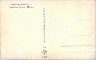 Feuernder 30.5 cm Mörser / K.u.K. artillery, 30.5 cm cannon