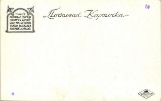 1914 Strashniy gost / Dreadful visitor, Anti-German propaganda, Russian art postcard s: Bogatov