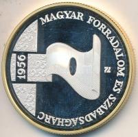 2006. 5000Ft Ag "1956-os forradalom 50. évfordulója" T:PP ujjlenyomat