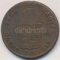 1848. 1kr Cu T:2- ph
