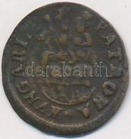 1707KB Rézpoltúra "II. Rákóczi Ferenc" (1,93g) T:2-,3
Hungary 1707. Poltura "Francis ...