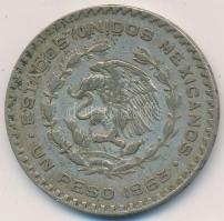 Mexikó 1966. 1P Ag "Függetlenség" T:2- Mexico 1966. 1 Peso Ag "Independence" C:VF