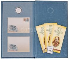 2006. 5000Ft Ag "Nándorfehérvári diadal" tájékoztatókkal és tanúsítvánnyal + "A Nándo...