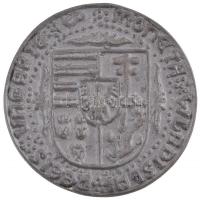 1999. "Szent László" bisquit porcelán jubileumi emlékérem dísztokban (40,5mm) T:1-